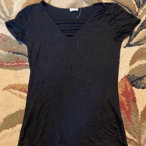 Garage black tee shirt small